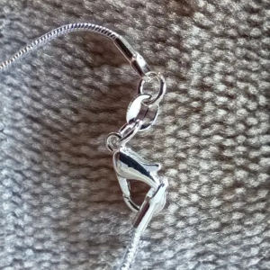 925 Silver Filled Twisted Star Necklace - Image 3